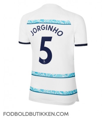 Chelsea Jorginho #5 Udebanetrøje Dame 2022-23 Kortærmet